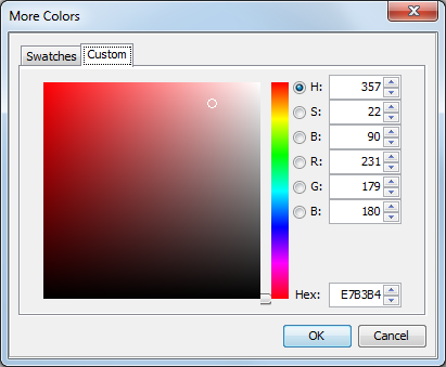 Sas Help Center Color Naming Schemes