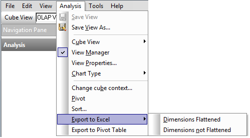 Cube Chart Excel