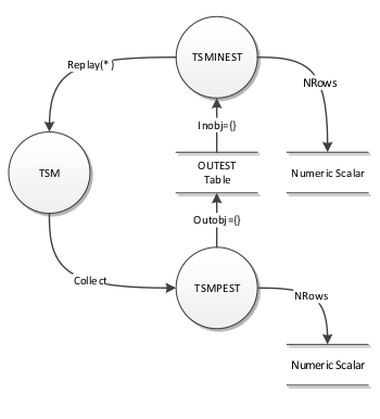 TSMPEST Object Data Flow