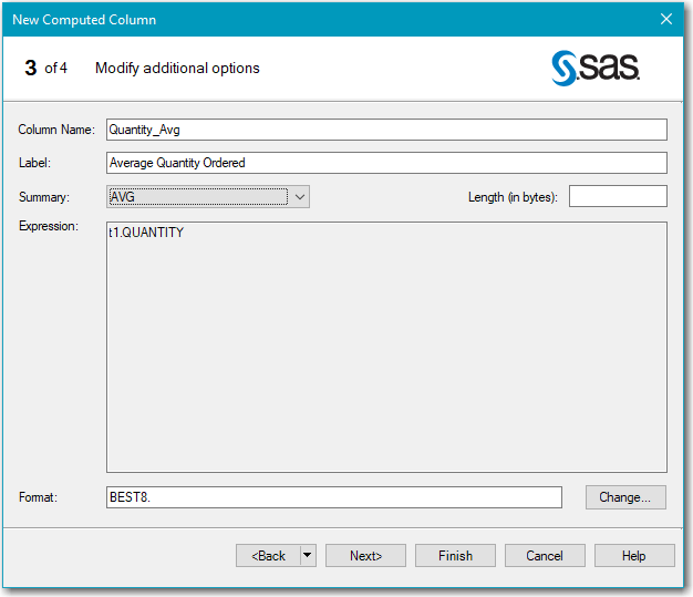 SAS Help Center: Selecting Data