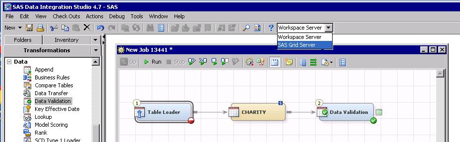 SAS Help Center: Using SAS Data Integration Studio with a SAS Grid