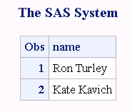 Results from Matching Rows That Have the Same Names