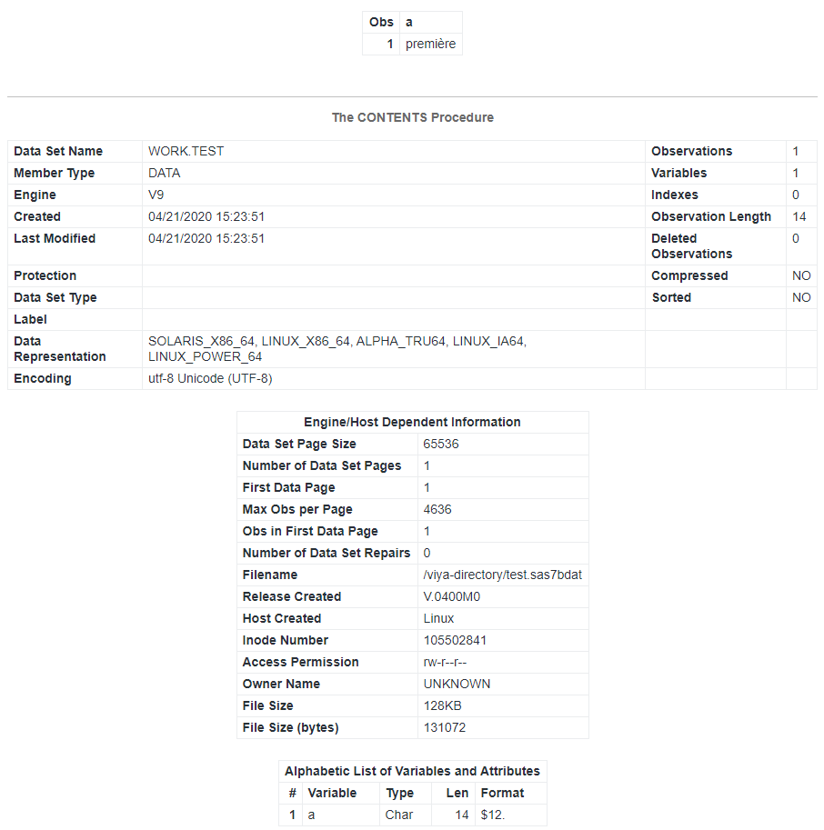 EXTENDVAR=を使用してUTF-8 CIMPORTファイルで拡張されたデータセット