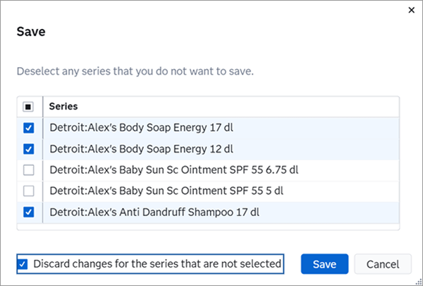 Save Modeling Changes