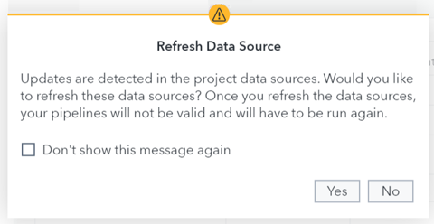 Refresh Data Source